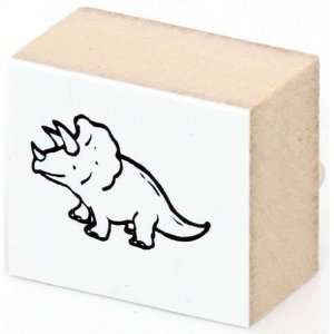  cute dinosaur Triceratops wooden stamp Toys & Games