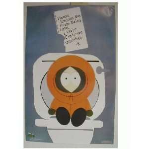  South Park Poster SouthPark Kenny on Toilet Everything 