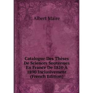  Catalogue Des ThÃ¨ses De Sciences Soutenues En France De 
