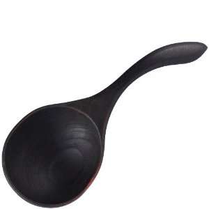   Wide Ladle In Flame Blackened Cherry   Left Hand