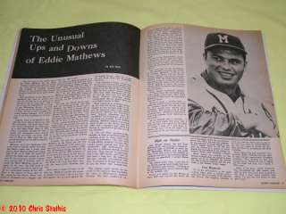 1959 Sports Forecast Baseball Maris Spahn Banks Cepeda  