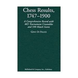 Chess Results, 1747   1900   Di Felice  Toys & Games