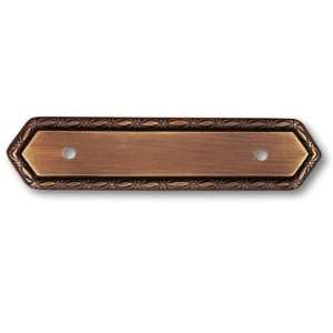   English Rki Deco Leaf Edge Pull Backplate (Rkibp7824Ae) Home