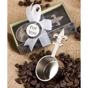  Fleur de lis design coffee scoop favors Health & Personal 