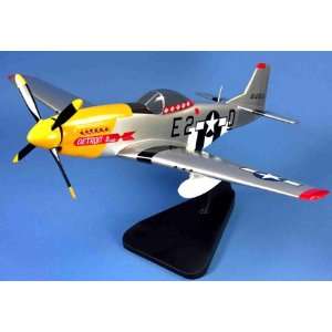   Airplane   P 51 Mustang Detroit Miss Model Airplane Toys & Games
