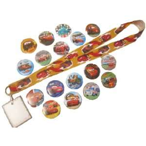  Pixar Cars 2 Birthday Party Set   17 Favor Badges and 