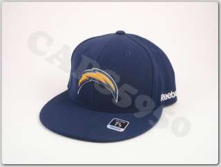 Fitted Caps San Diego Chargers Hats Reebok NFL Football  