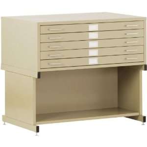   Drawer Flat File with Open Base by Sandusky Lee