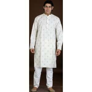  Kurta Set with Vertical Stripes   Pure Cotton Everything 