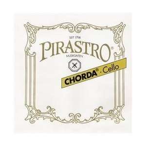  Pirastro Chorda Cello Strings C, Gut/Silv (36 Ga) 4/4 Size 