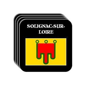  Auvergne   SOLIGNAC SUR LOIRE Set of 4 Mini Mousepad 