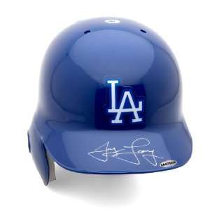  Los Angeles Dodgers James Loney Autographed Batting Helmet 