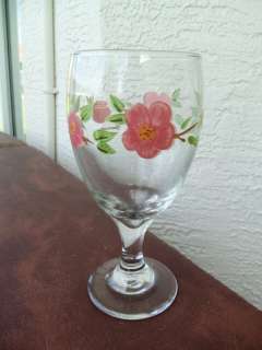 Franciscan Desert Rose Water Ice Tea Glass NICE  
