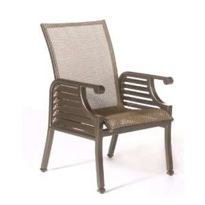  Casual Creations Solarium Louver Sling Dining Chair Patio 