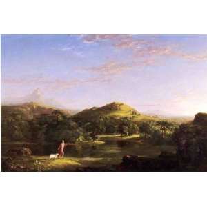   paintings   Thomas Cole   24 x 16 inches   The Good Shepherd Home