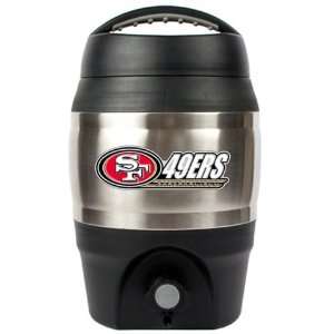   San Francisco 49ers Stainless Steel Gallon Keg Jug