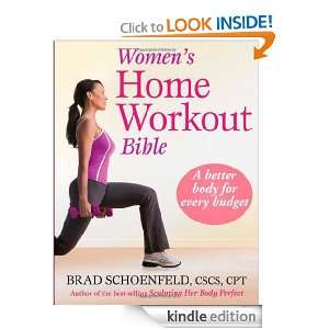 Womens Home Workout Bible Brad Schoenfeld  Kindle Store