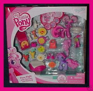 My Little Pony Ponyville PIZZA NIGHT Cheerilee StarSong  