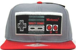 Nintendo CONTROLLER Snapback Hat Cotton Twill Official Licensed New 