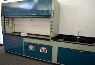Safeaire Hamilton Fisher Chemical Fume Hood W/ Sink  