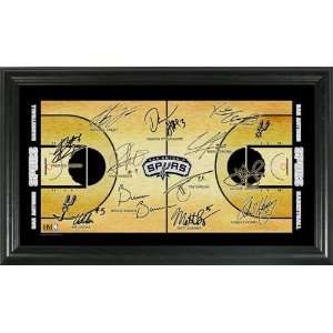 San Antonio Spurs 2008 Signature Court