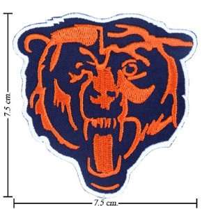 Chicago Bears Logo 2 Iron On Patches 