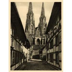  1934 Soest Saint Maria Germany Church Deutschland Spire 
