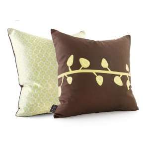 Inhabit Sprout in Chocolate Pillow 