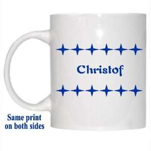  Personalized Name Gift   Christof Mug 