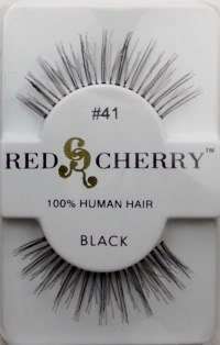 Red Cherry False Eyelashes 100% Human Hair Fake Eye Lashes * Pick 