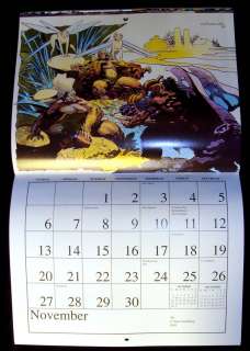Fantasy 1994 Calendar B.W.Smith Starlin Byrne Wrightson  