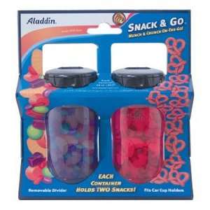  Aladdin Snack & Go Twin Pack   Blue/Red