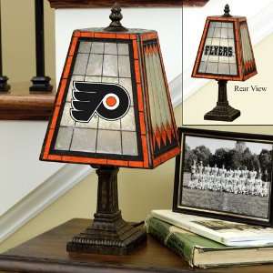  Philadelphia Flyers Art Glass Table Lamp