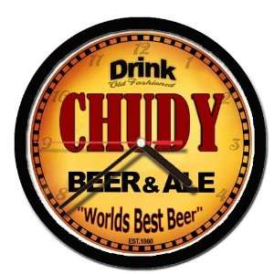  CHUDY beer and ale cerveza wall clock 