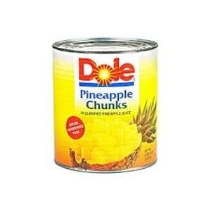 Dole Pineapple Chunks   106oz can  Grocery & Gourmet Food