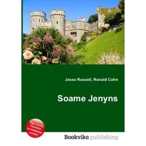  Soame Jenyns Ronald Cohn Jesse Russell Books