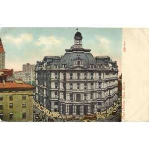  1910 Vintage Postcard Post Office New York City 