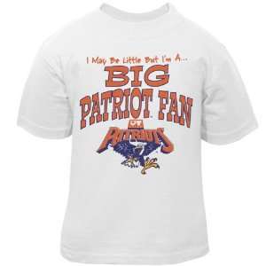  NCAA Texas Tyler Patriots Toddler White Big Fan T shirt 