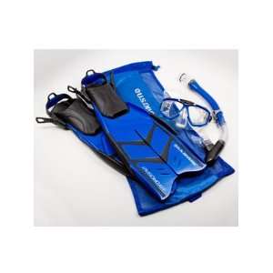   , Total Dry snorkel, Hydrosplit fins, travel bag