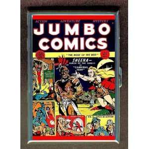  JUMBO COMICS SHEENA CANNIBAL ID CIGARETTE CASE WALLET 