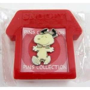 com Peanuts Snoopy Koro Koro Cloisonne Pin Collection   Happy Snoopy 