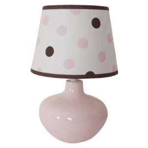  Hotel Collection Pink Lamp w/Shade Baby