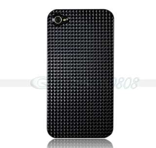   ULTRA SLIM HARD CASE COVER + Black for Apple iPhone 4 4G fast  