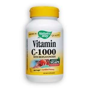  Vitamin C 1000 Bioflavonoids 100 Vcaps Health & Personal 