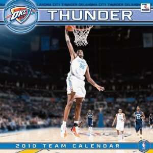  Oklahoma City Thunder 2010 Wall Calendar