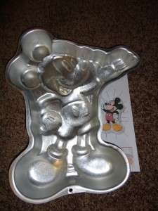   Mouse Full Body Cake pan Birthday party w instructions Minnie  