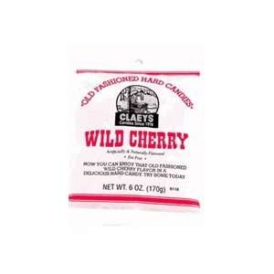 Claeys Cherry Old Fashioned Hard Candies   6oz  Grocery 