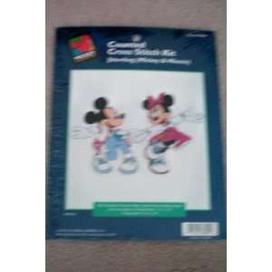  Jitterbug (Mickey & Minnie) Counted Cross Stitch Kit 