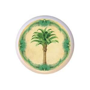  Circle Palm Tree Drawer Pull Knob
