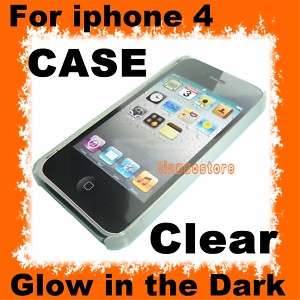 Glow in the Dark Disco Plastic Crystal Skin Case Bumper For iphone 4 